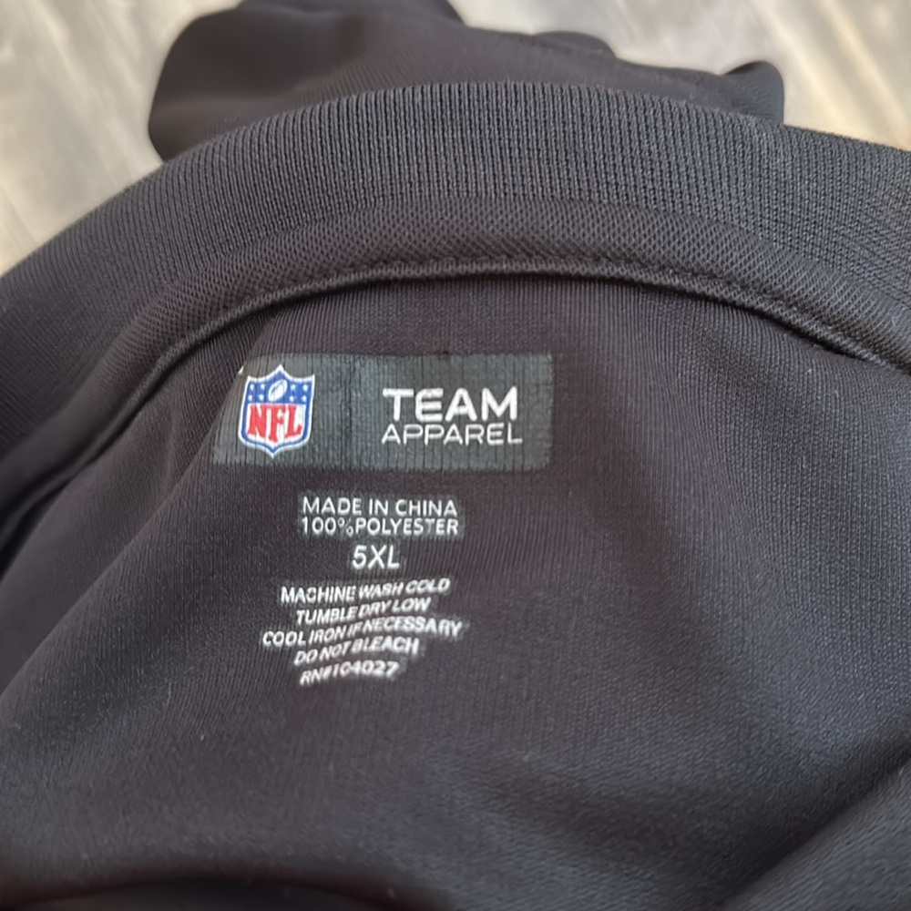 Jets Black Polo Shirt with Green Logo size 5xl - Picture 5 of 5